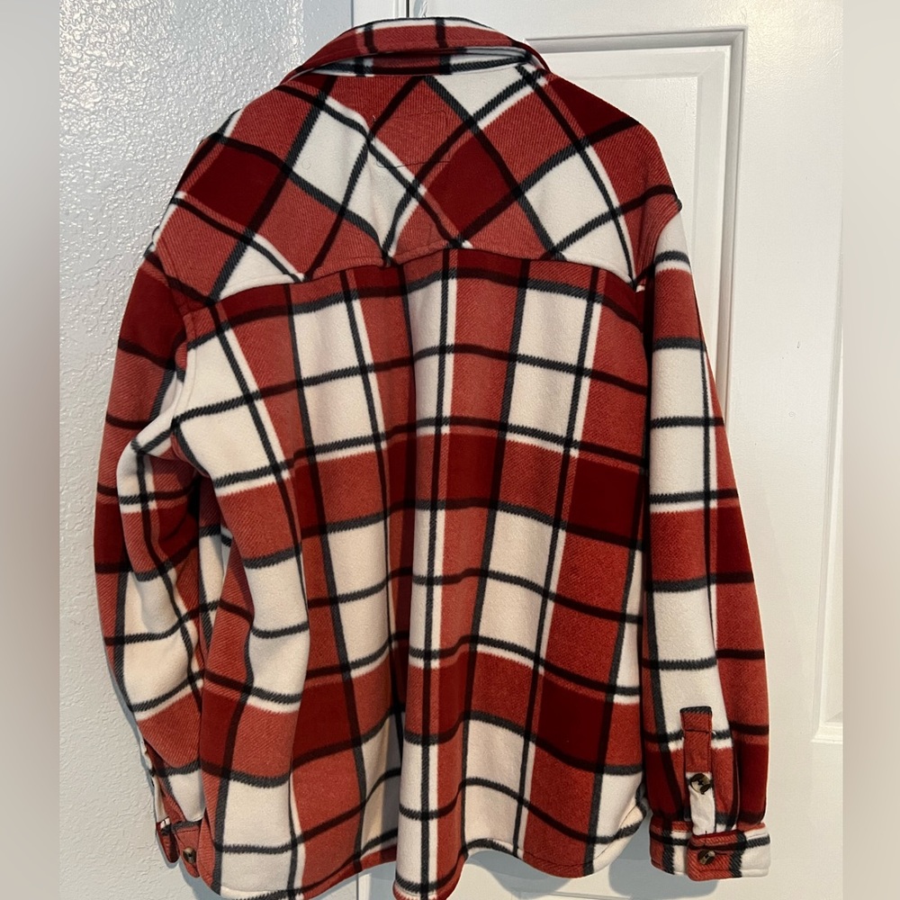 Sage Women's Long Sleeve
Plaid Super Plush Sherpa Line